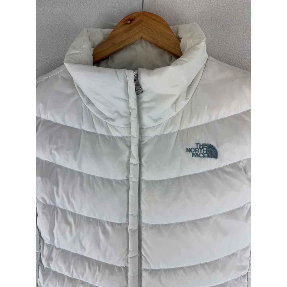 The North Face Aconcagua Puffer Vest Womens XL White 550 Down Insulated NF0A3JRN